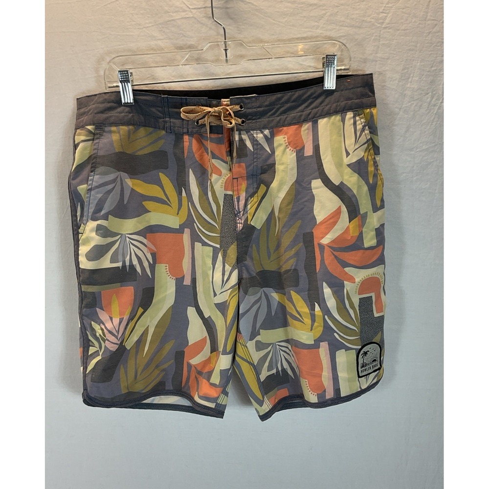 Howler Brothers Board Shorts Men's‎ 34 Unlined 8.5" tropical Beach resort